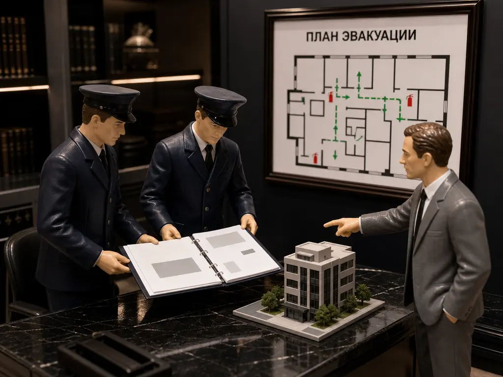 осмотр эвакуационных путей перед проверкой МЧС